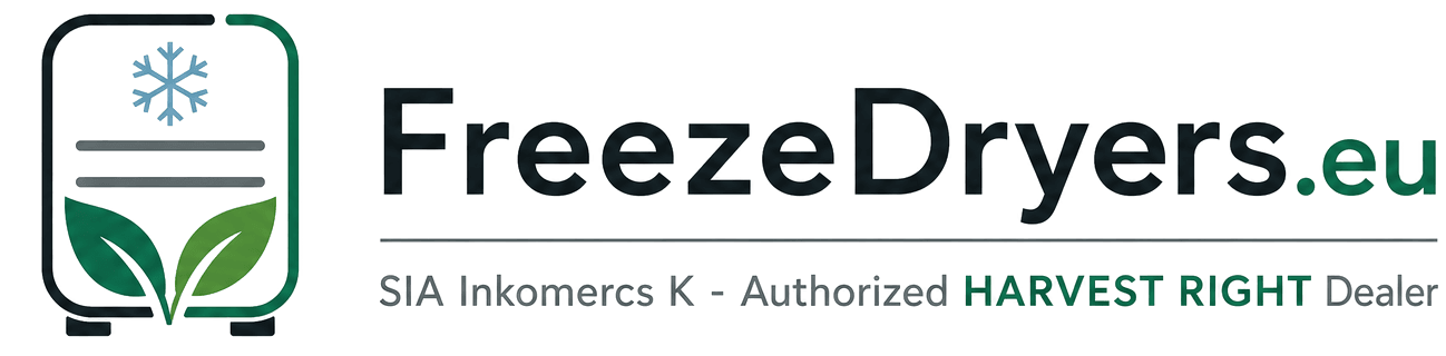 FreezeDryers.eu - SIA Inkomercs K, Authorized HARVEST RIGHT Dealer