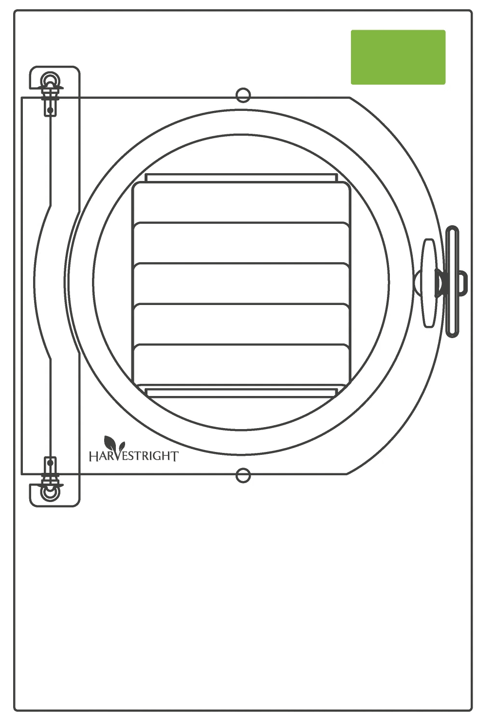 Medium Home Pro schematic size outline