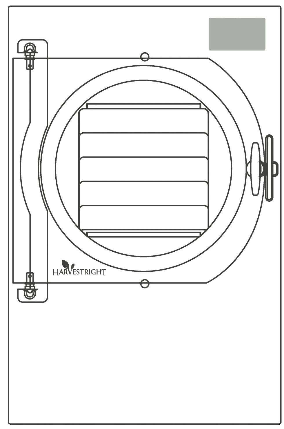 Medium Home Pro schematic size outline