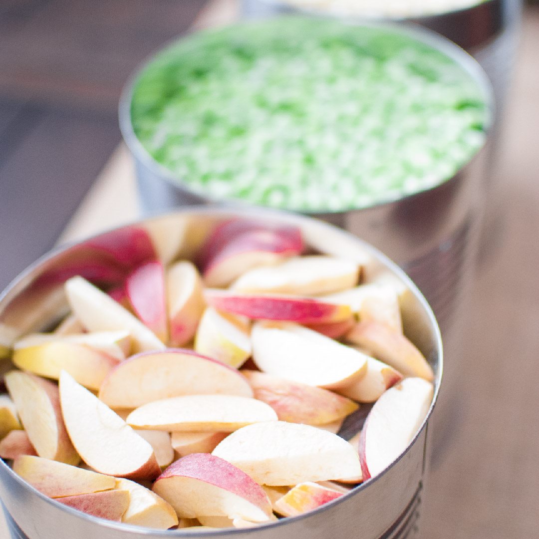 A colourful selection of freeze-dried fruit and vegetables